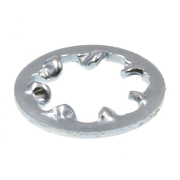Prime-Line Internal Tooth Lock Washer, For Screw Size #6 Steel, Zinc Plated Finish, 50 PK 9082628 - main
